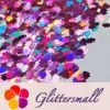 IMG_20201112_202633.webp 9mm Butterfly Shaped Holographic Pink Glitter LB0901