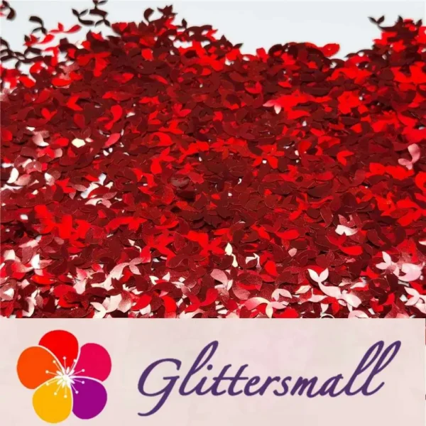 IMG_20201112_205325_c28e1633-56d4-413a-b306-1969df8bef0f.webp 9mm Fish Tail Shaped Holographic Red Glitter LB0300
