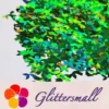IMG_20201112_210939.webp 9mm Fish Tail Shaped Holographic Green Glitter LB0600