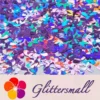 IMG_20201112_211318.webp 9mm Fish Tail Shaped Holographic Light Purple Glitter LB0802