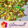 IMG_20201112_212446.webp 9mm Fish Tail Shaped Holographic Gold Glitter LB0210
