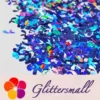 IMG_20201112_213032.webp 9mm Fish Tail Shaped Holographic Sea Blue Glitter LB0709