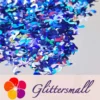 IMG_20201112_213037.webp 9mm Fish Tail Shaped Holographic Sea Blue Glitter LB0709