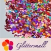 IMG_20201112_213337.webp 9mm Fish Tail Shaped Holographic Hazy Pink Glitter LB0911