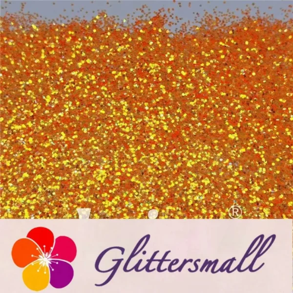 IMG_20201127_161413.webp 1mm Fluorescent Orange High Brightness Iridescent Glitter FC335