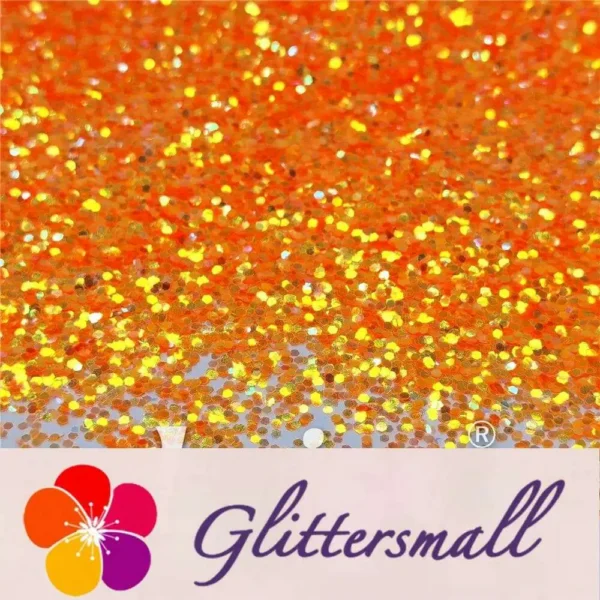 IMG_20201127_161440.webp 1mm Fluorescent Orange High Brightness Iridescent Glitter FC335