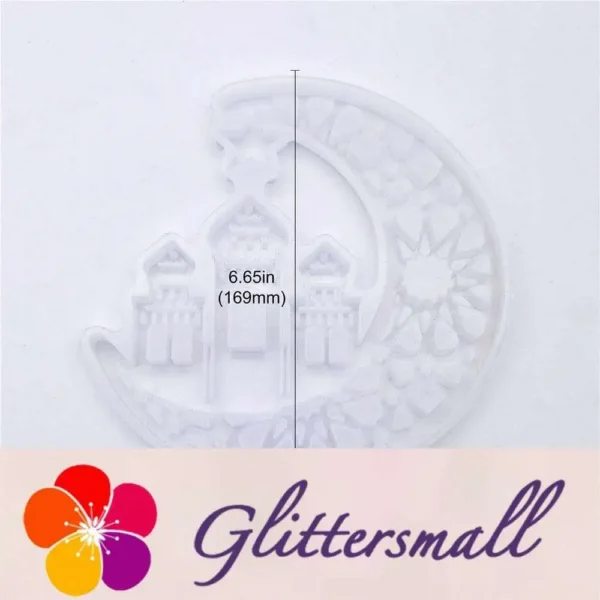 Hollow Out Castle Silicone Resin Mold M-LYY-YLP001