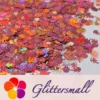 IMG_20201221_134637.webp 9mm Flame Or Fire Shaped Holographic Hazy Pink Glitter LB0911