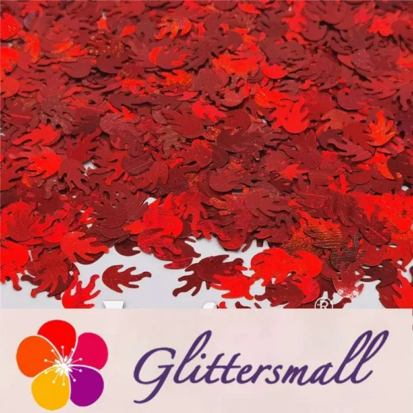 IMG_20201221_135204_22f99c94-dfb0-463e-87e5-440a40d38063.webp 9mm Flame Or Fire Shaped Holographic Red Glitter LB0300