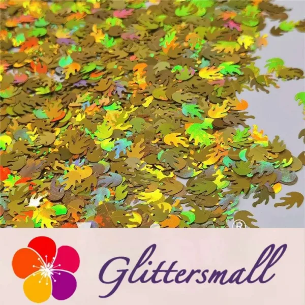 IMG_20201221_140243.webp 9mm Flame Or Fire Shaped Holographic Gold Glitter LB0210