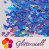 IMG_20201221_145935.webp 9mm Flame Or Fire Shaped Holographic Sea Blue Glitter LB0709