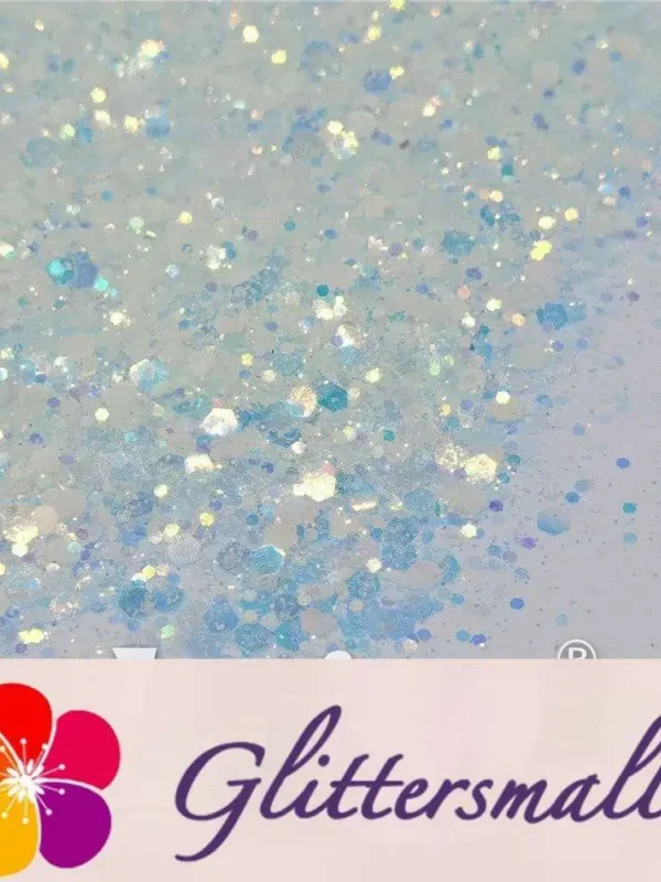 General Mixed High Brightness Iridescent Dream Blue Glitter FC-FC321