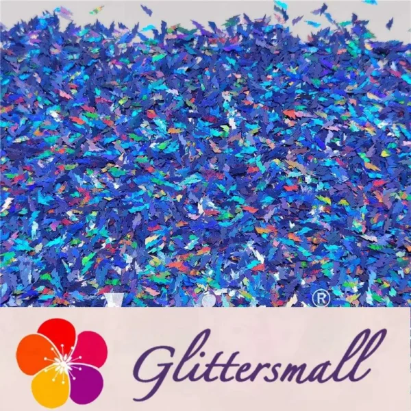 IMG_20201221_155152_cf8154e9-fec0-44cd-882f-f2c6da60433e.webp 4mm Thunder Or Lightning Shaped Holographic Sea Blue Glitter LB0709
