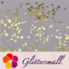Golden Mixed Flowers And Plants Shaped Metal Glitter MC203