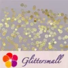 Golden Gear Shaped Collection Mixed Metal Glitter MC207