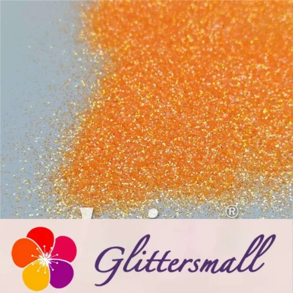 IMG_20210108_155632.webp 0.2/0.4mm Holographic and Fluorescent Orange Mixed High Brightness Glitter HL06