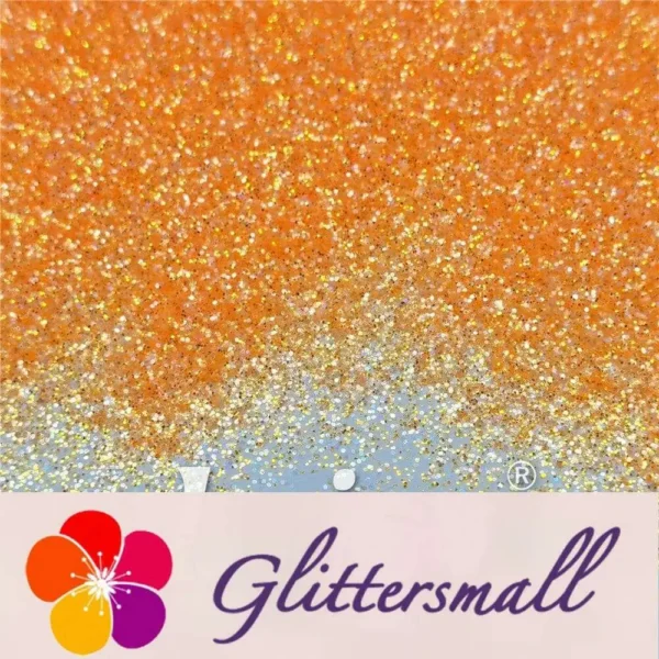 IMG_20210108_155722.webp 0.2/0.4mm Holographic and Fluorescent Orange Mixed High Brightness Glitter HL06