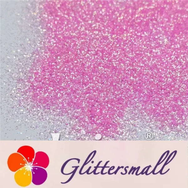 IMG_20210108_160457.webp 0.2/0.4mm Holographic and Fluorescent Light Pink Mixed High Brightness Glitter HL10