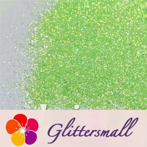 IMG_20210108_161500.webp 0.2/0.4mm Holographic and Fluorescent Green Mixed High Brightness Glitter HL04