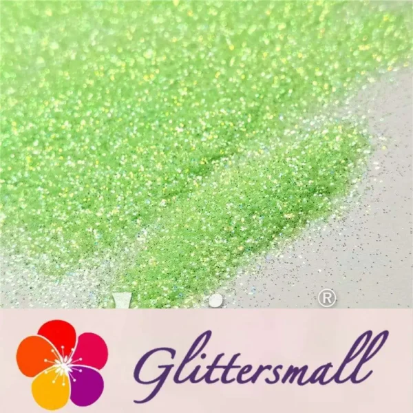 IMG_20210108_161514.webp 0.2/0.4mm Holographic and Fluorescent Green Mixed High Brightness Glitter HL04
