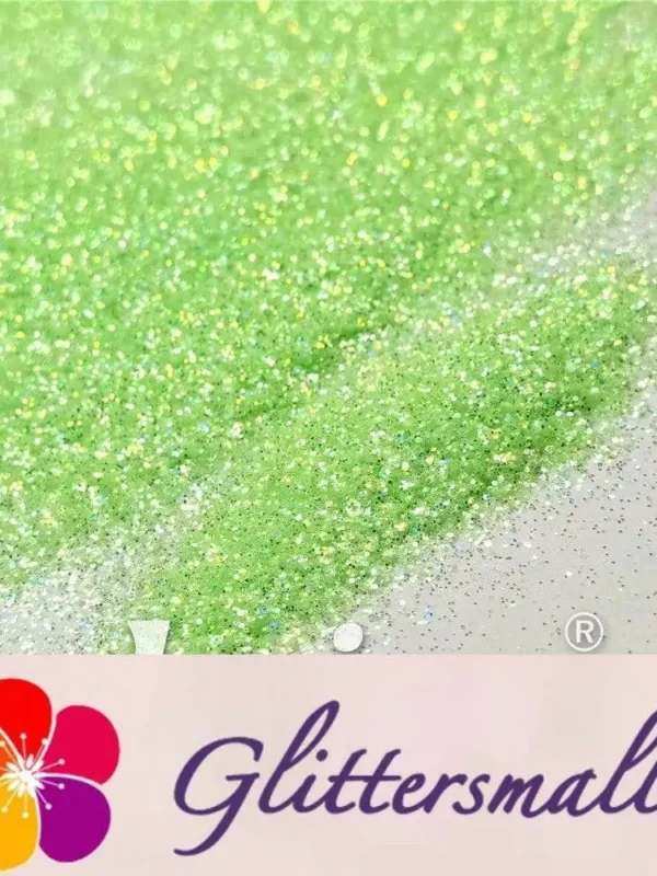 0.2/0.4mm Holographic and Fluorescent Green Mixed High Brightness Glitter HL04
