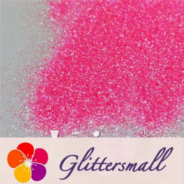 0.2/0.4mm Holographic and Fluorescent Red Violet Mixed High Brightness Glitter HL12