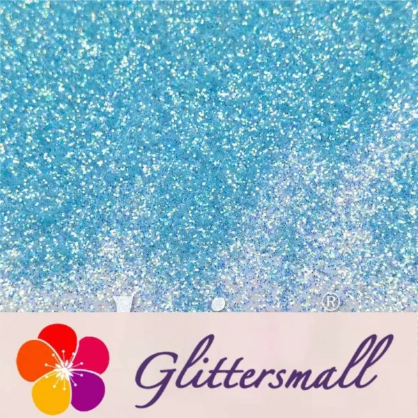 IMG_20210108_170715.webp 0.2/0.4mm Holographic and Fluorescent Sky Blue Mixed High Brightness Glitter HL08