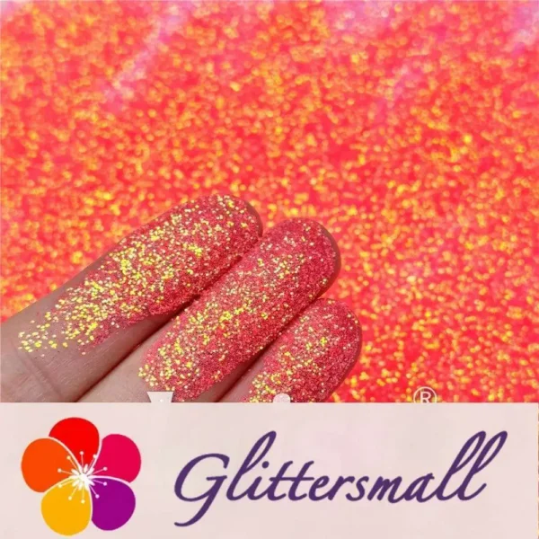 IMG_20210113_194750.webp 0.3mm Fluorescent Reddish Orange High Brightness Iridescent Glitter FC334