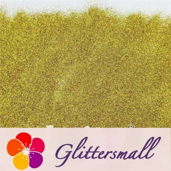 0.2mm Professional Cosmetic Glitter For Lip Gloss, Lipstick Holographic Gold FCHL210