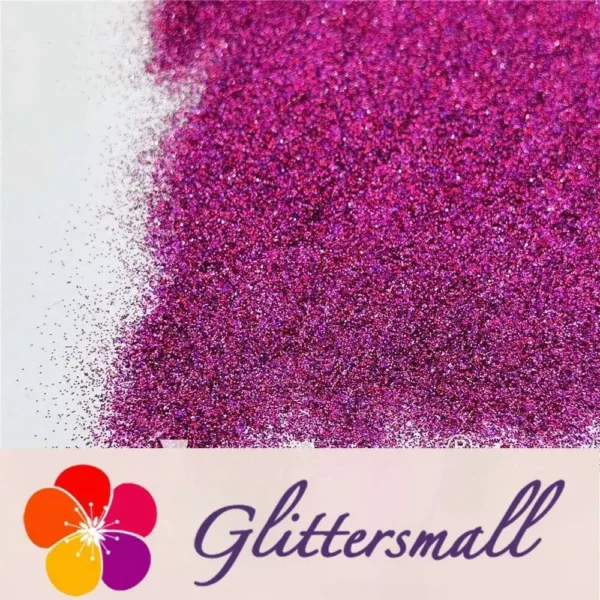 0.2mm Professional Cosmetic Glitter For Lip Gloss, Lipstick Holographic Rose Red FCHL912