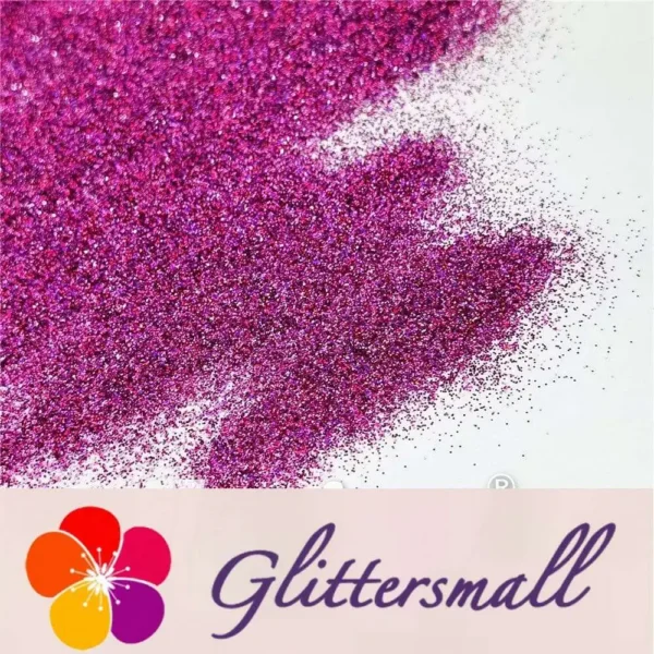 0.2mm Professional Cosmetic Glitter For Lip Gloss, Lipstick Holographic Rose Red FCHL912