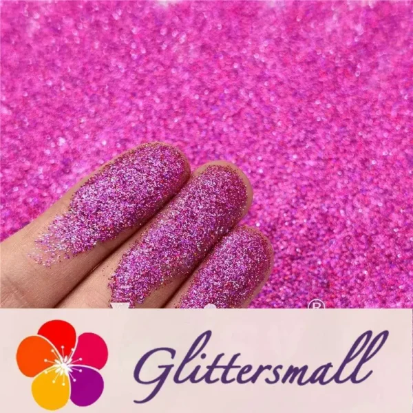 0.2mm Professional Cosmetic Glitter For Lip Gloss, Lipstick Holographic Rose Red FCHL912
