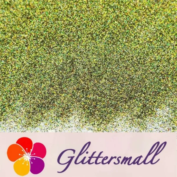 0.2mm Professional Cosmetic Glitter For Lip Gloss, Lipstick Holographic Green FCHL601