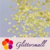 Golden Snowflake Shaped Mixed Metal Glitter MC212