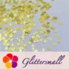 Golden Snowflake Shaped Mixed Metal Glitter MC212