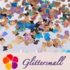 Hollow Out Butterfly Shaped Mixed Metal Glitter MC215