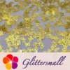 Golden Hollow Out Butterfly Shaped Mixed Metal Glitter MC217