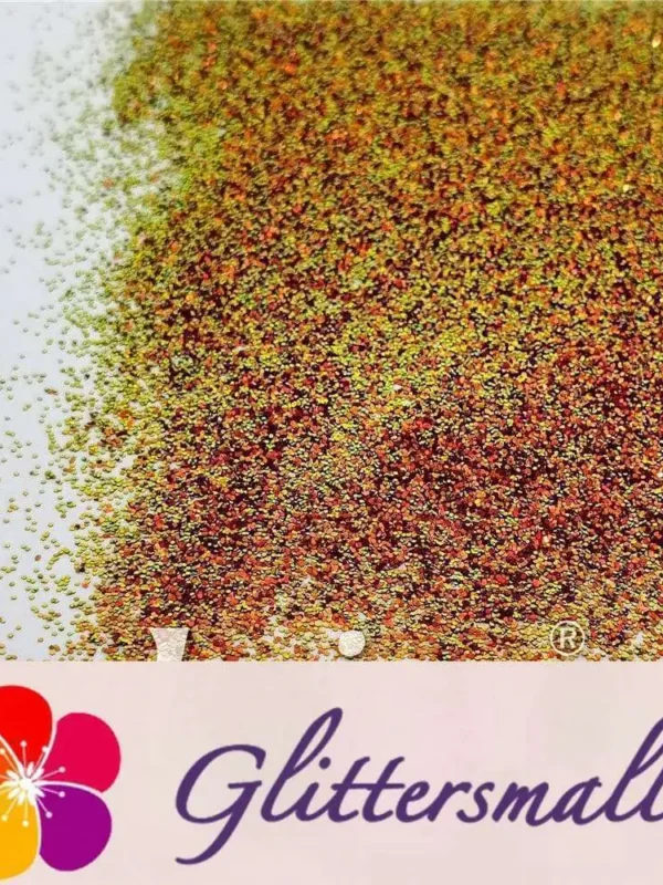 0.4mm Iridescent Phantom Red Gold Color Shift Glitter C-BSL002