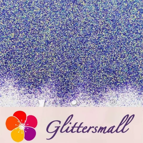 0.3mm Fluorescent Purple High Brightness Iridescent Glitter FC336