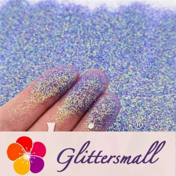 0.3mm Fluorescent Purple High Brightness Iridescent Glitter FC336
