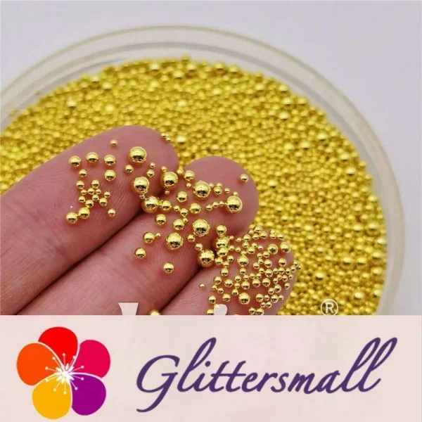 IMG_20210311_170646.webp Gold Beads 2/1.5/1/0.8/0.5mm Mixed Metal Nail Charms MD213
