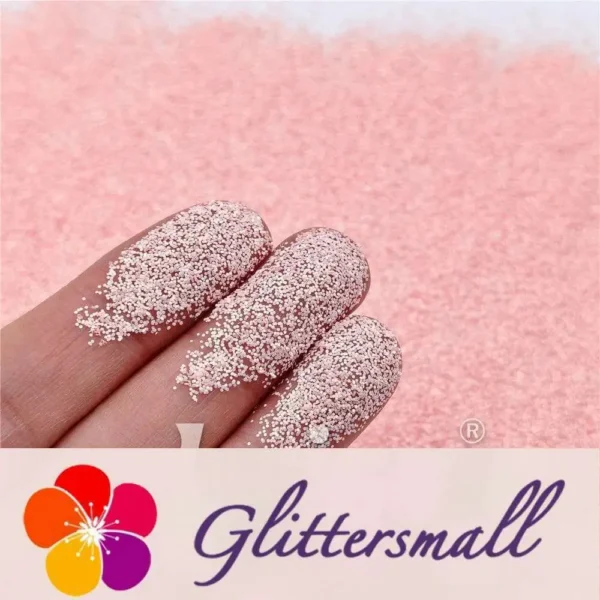0.4mm Solvent Resistance Macaron Light Pink Matte Glitter FC-SJ033