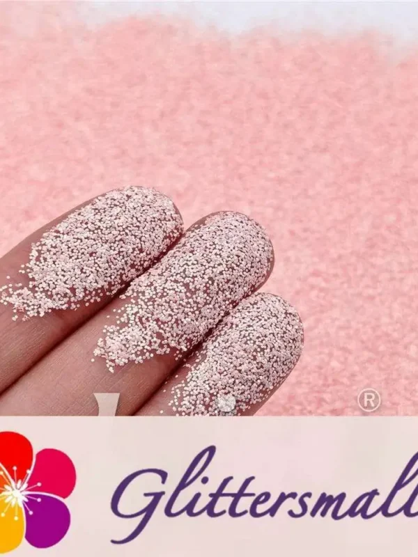 0.4mm Solvent Resistance Macaron Light Pink Matte Glitter FC-SJ033