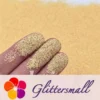0.4mm Solvent Resistance Macaron Light Yellow Matte Glitter FC-SJ021