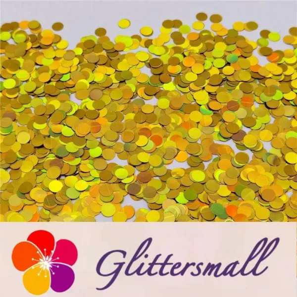 IMG_20210315_194547.webp 6mm Round Shaped Holographic Gold Glitter LB0210