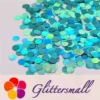 IMG_20210315_195009.webp 6mm Round Shaped Holographic Teal Green Glitter LB0702