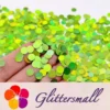 IMG_20210315_195548.webp 6mm Round Shaped Holographic Green Glitter LB0601