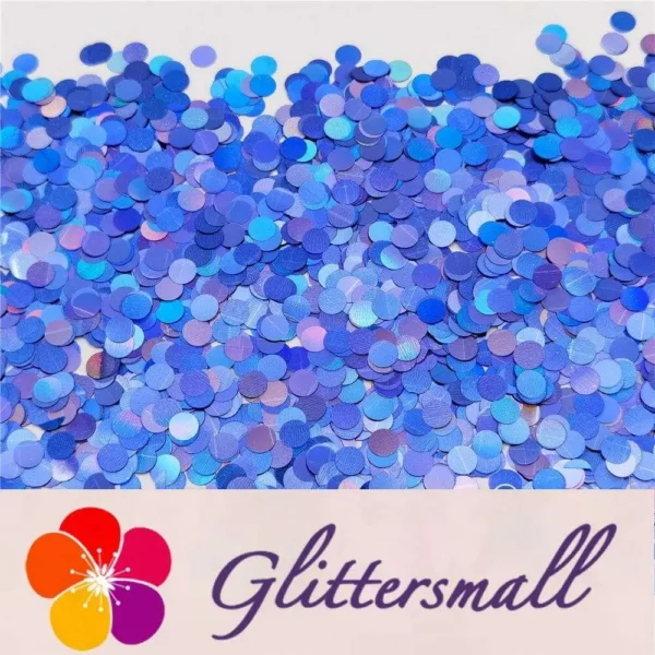 IMG_20210315_195834.webp 6mm Round Shaped Holographic Sea Blue Glitter LB0709