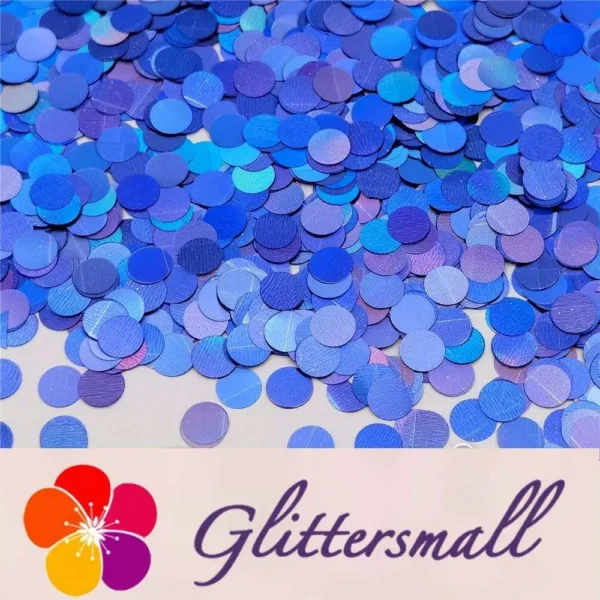 IMG_20210315_195930.webp 6mm Round Shaped Holographic Sea Blue Glitter LB0709