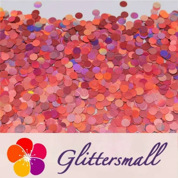 IMG_20210315_200608.webp 6mm Round Shaped Holographic Hazy Pink Glitter LB0911